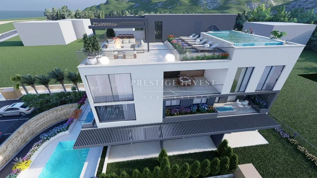 Exterior - Modern Apartment with Sea View in Sukošan