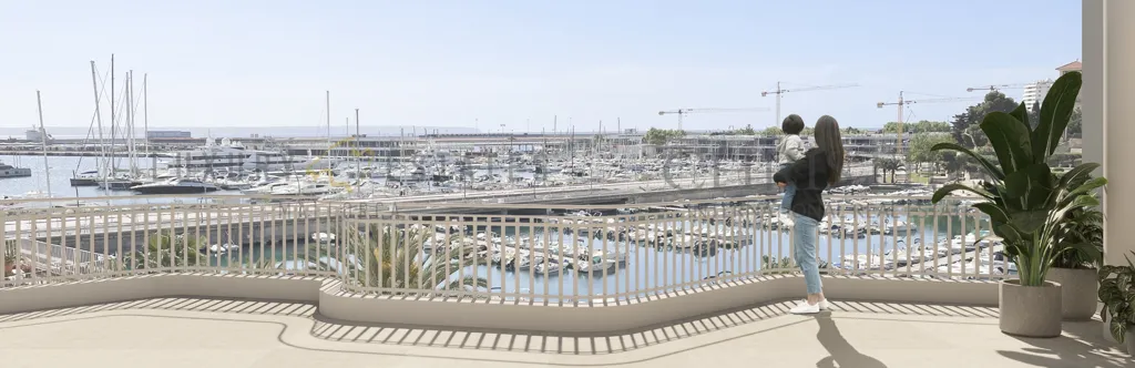 Terrasse - Contemporary Seafront Apartment in Palma