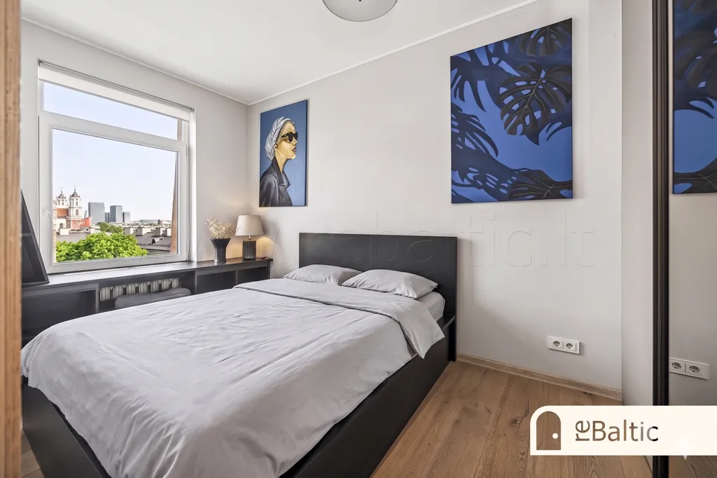Chambres - Two-Bedroom Apartment with Balcony in Old Town