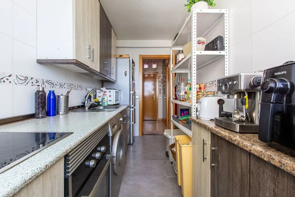 Cuisine - Apartment with Terrace in Móstoles Centre