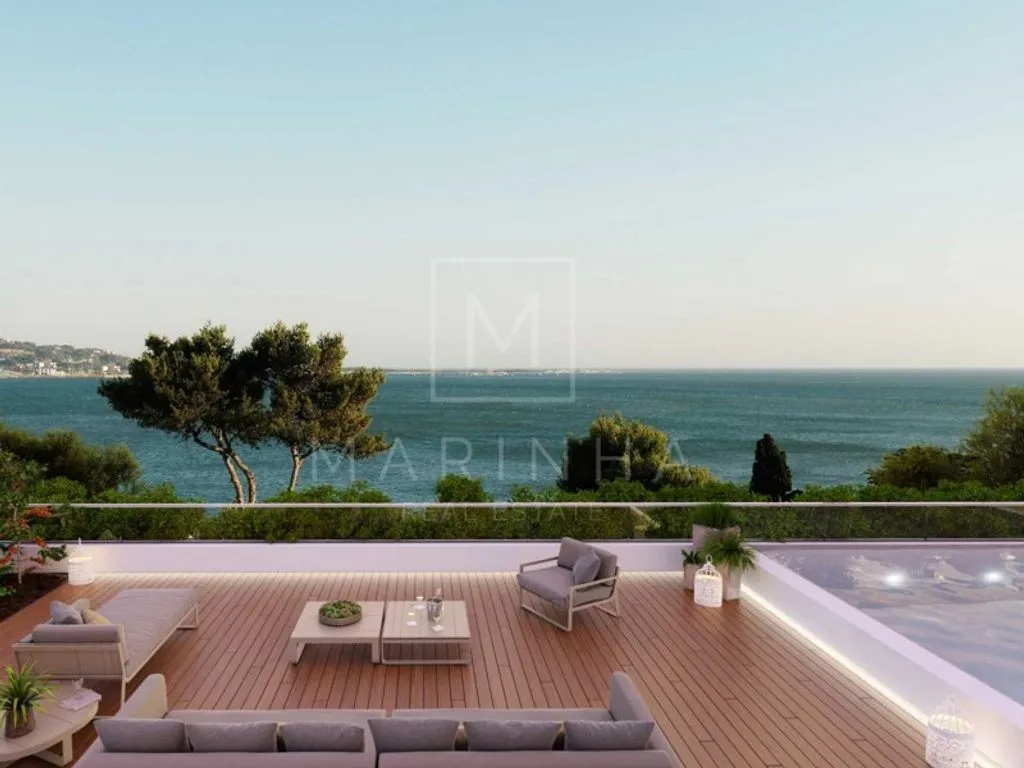 Terrass - Luxury Penthouse with River View in Oeiras