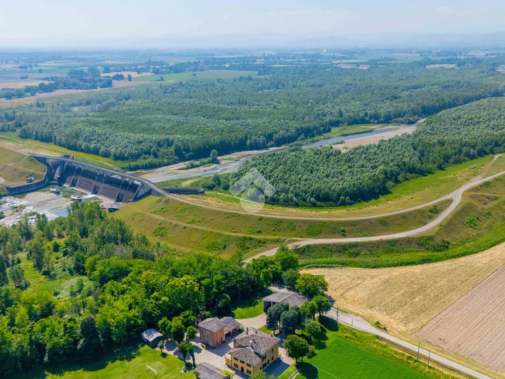 Aerial - Contemporary Villa with Private Garden in Parma