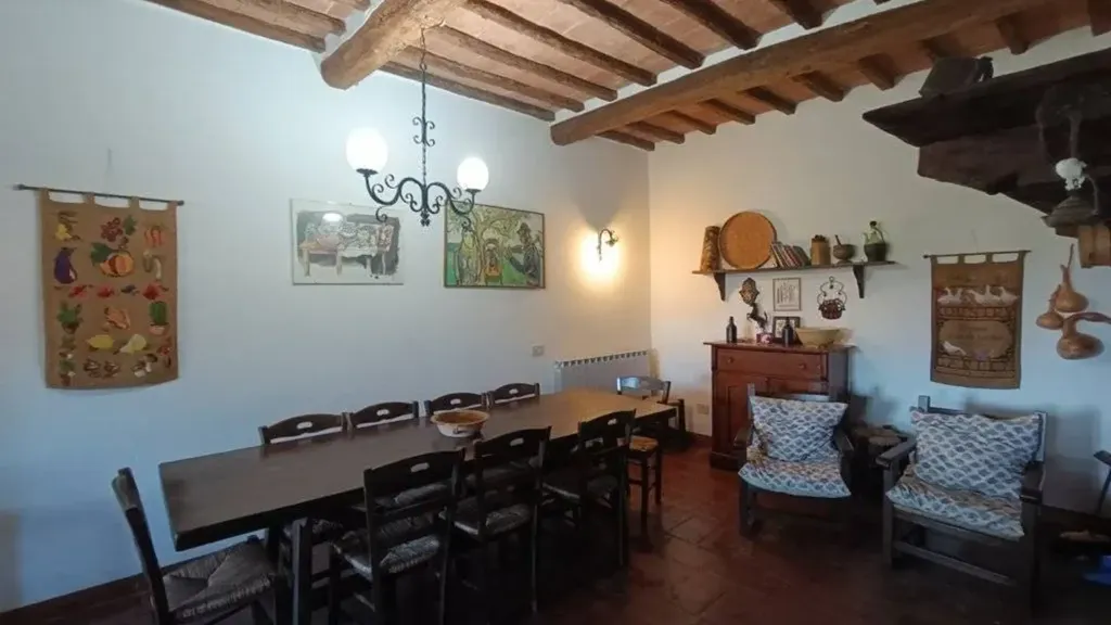 Salle à manger - Rustic House with Grotto in Piegaro