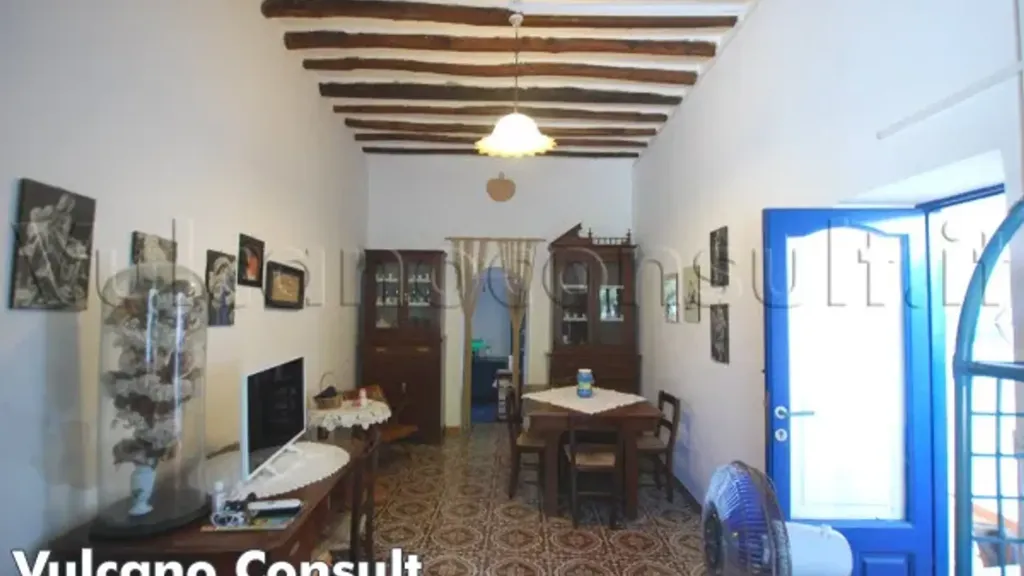 Salle à manger - Traditional Eolian Villa with Sea View in Stromboli