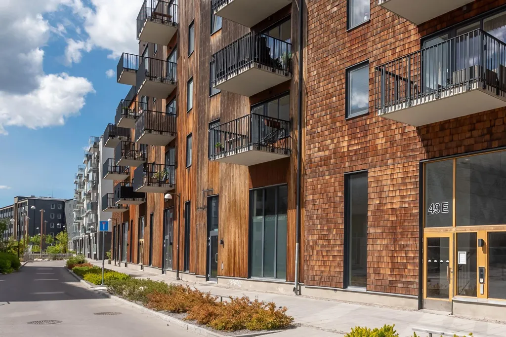 Exterior - Modern Flat with Balcony in Södra Ladugårdsängen