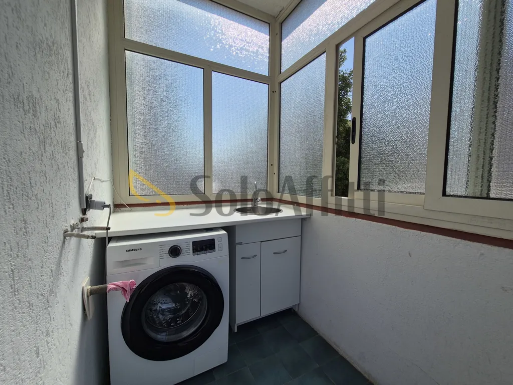 Pesuköök - Furnished Flat with Balcony in Catanzaro Lido