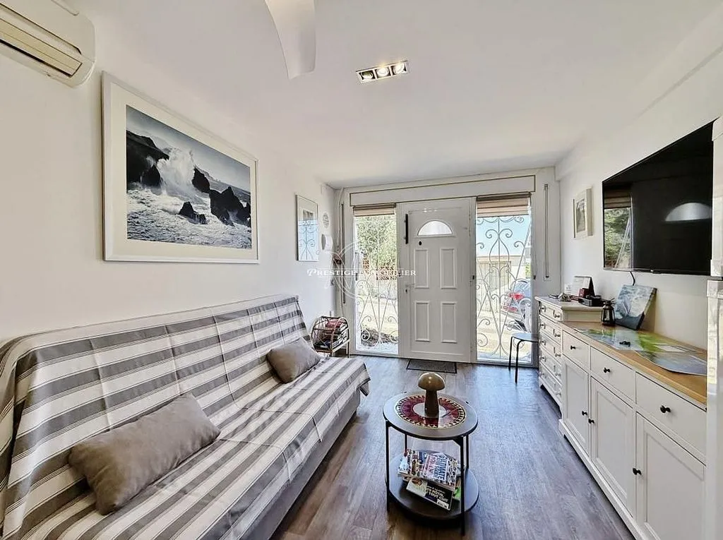 Living Room - Terraced House with Sea View in Roses