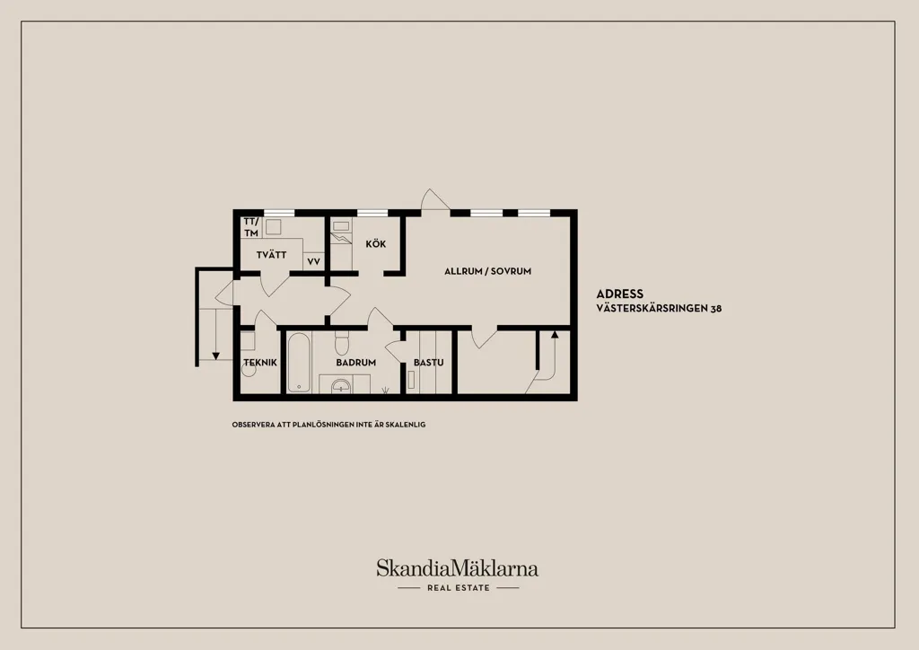 Plan - Seafront Villa with Panoramic Views in Österåker