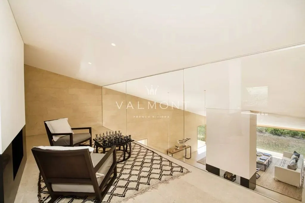 Séjour - Villa Luxueuse avec Vue Mer à Saint-Tropez