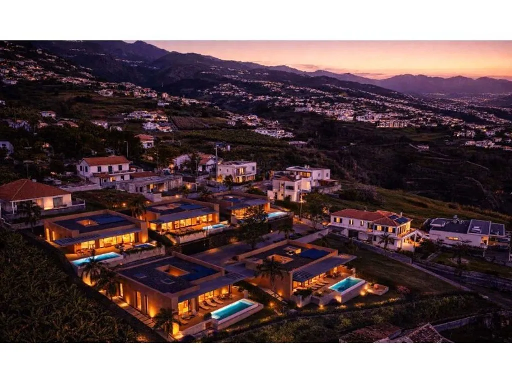 Õhuvaade - Luxury Villa with Moroccan Design in Calheta