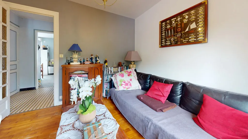 Living Room - Néo-Breton House with Garden in Plancoet