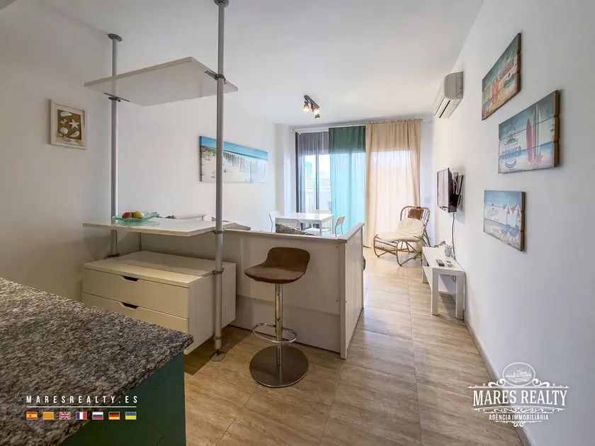 Cuisine - One-Bedroom Apartment with Pool in Fenals, Lloret de Mar