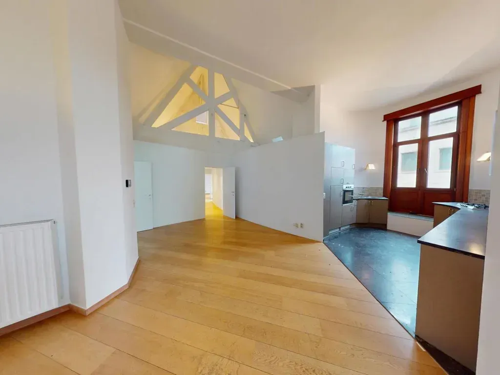 Séjour - Appartement Lumineux avec Vue sur le Toit à Anvers