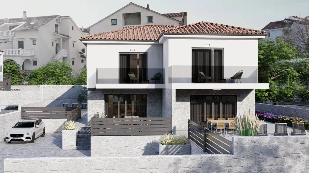 Building Plot with Sea View in Malinska