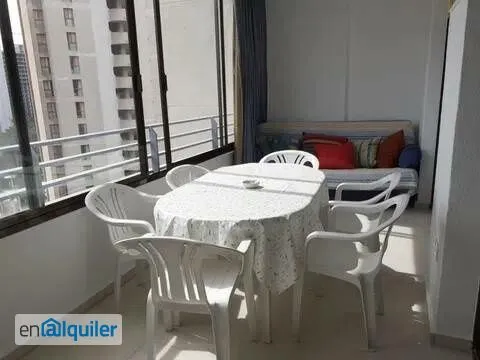Terrasse - Apartment with Pool in Cala de Finestrat