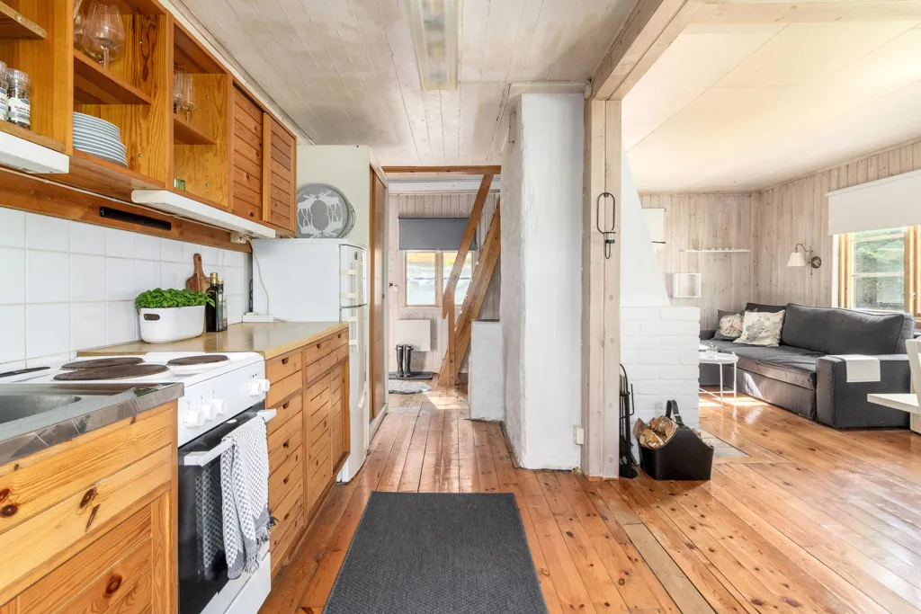 Cucina - Charming Cottage with Forest Glade in Ängsholmen