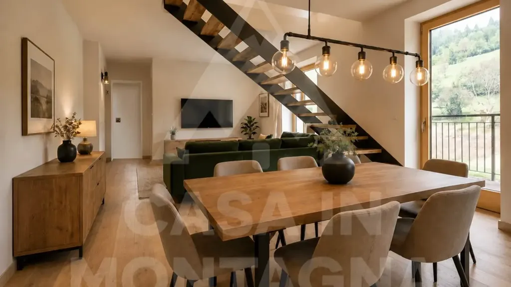 Salle à manger - Rearranged Apartment with Balcony in Varena