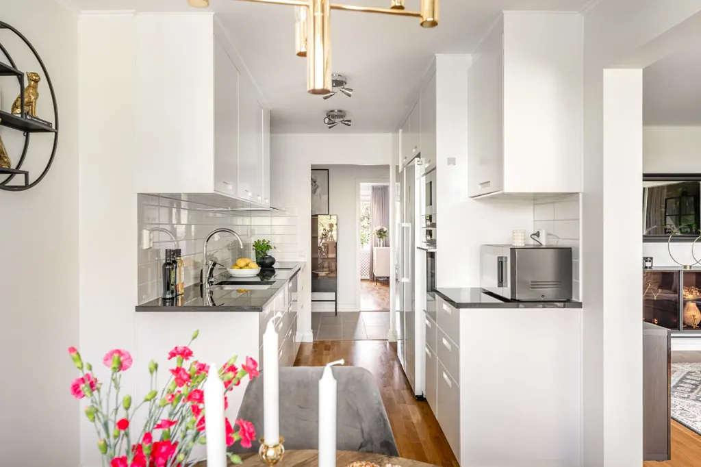 Kitchen - Apartment with Rental Unit in Täby