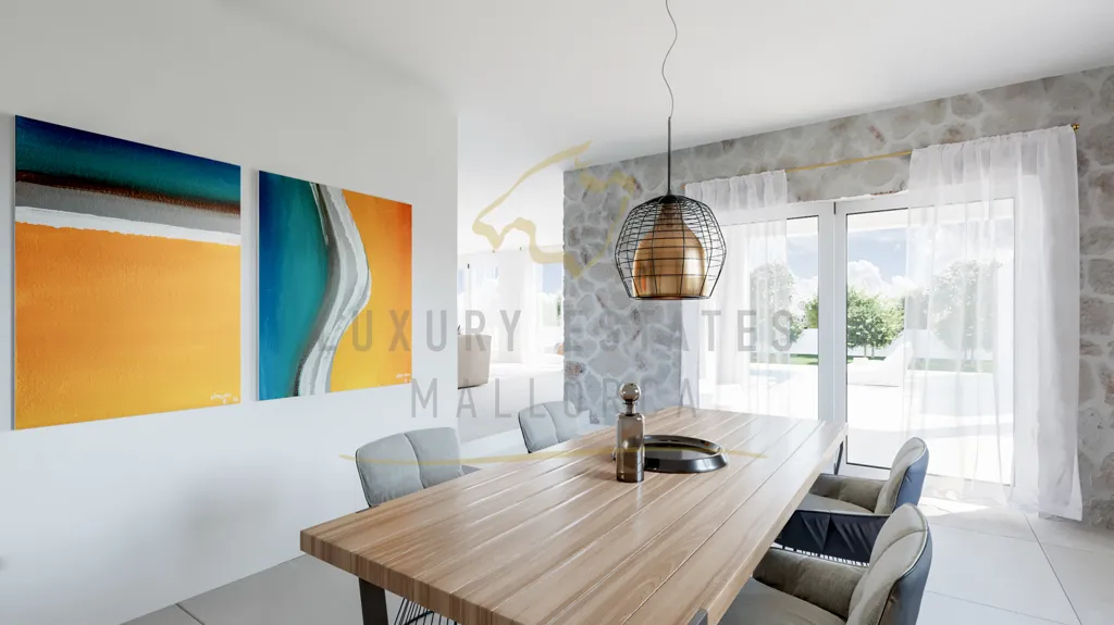 Söögituba - Refurbished Finca with Extra Plot in Andratx