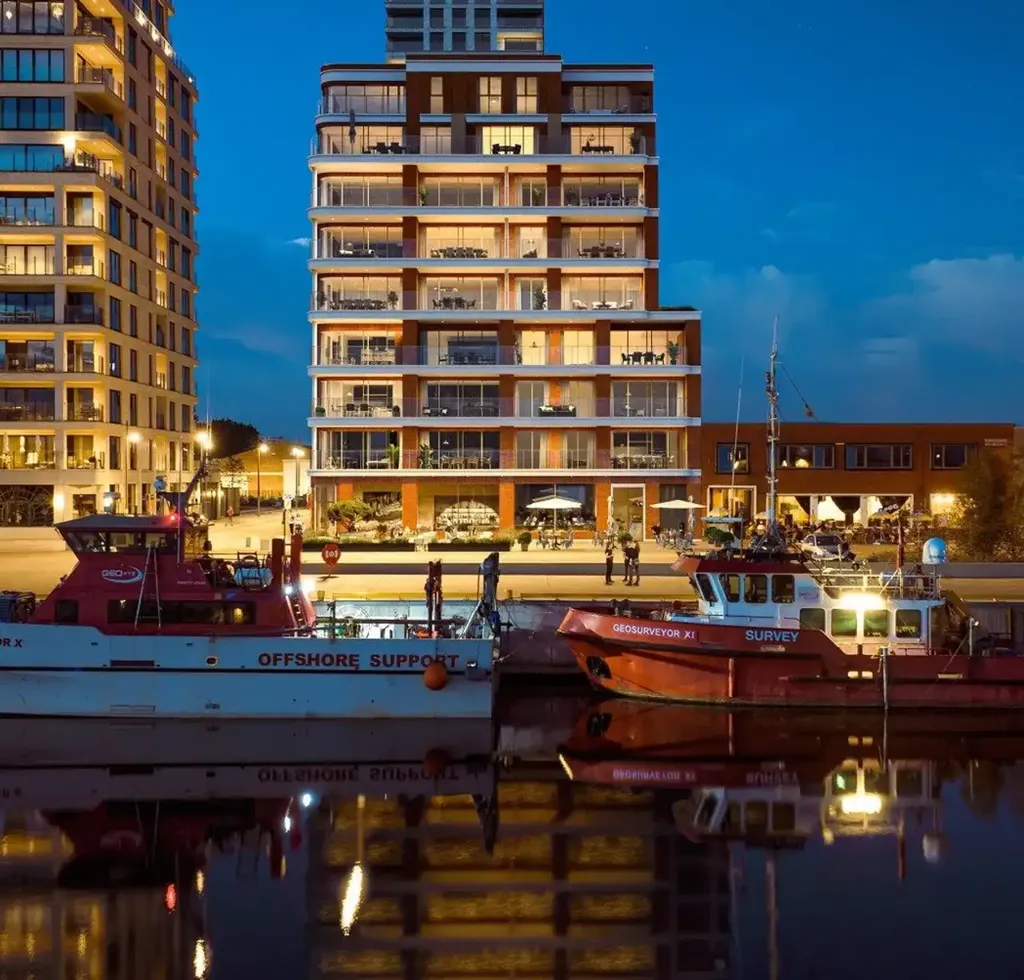 Välivaade - Modern Apartments with Dock View in Oostende