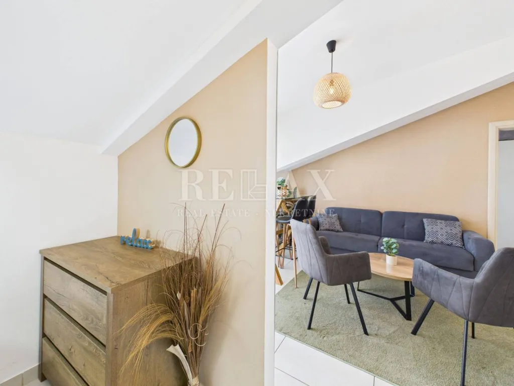 Séjour - Apartment with Sea View in Crikvenica Centre