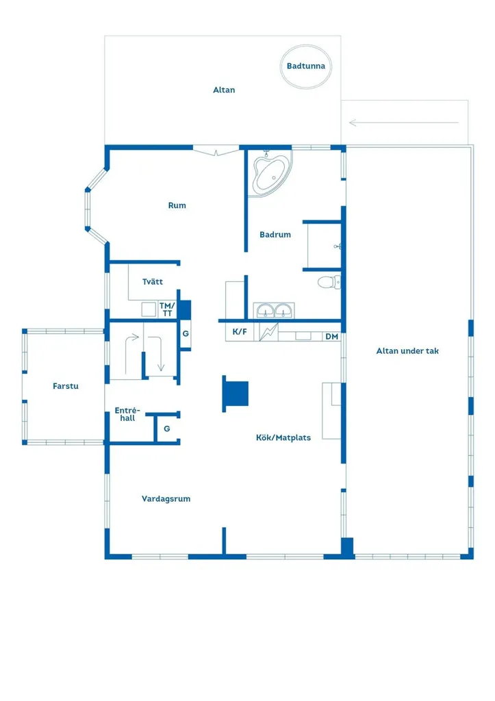 Maison 6 pièces à Oskarshamns kommun