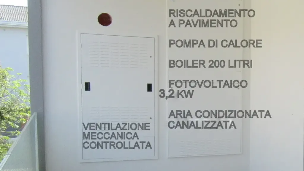Entrée - Modern Apartment with Solar Panels in Padua