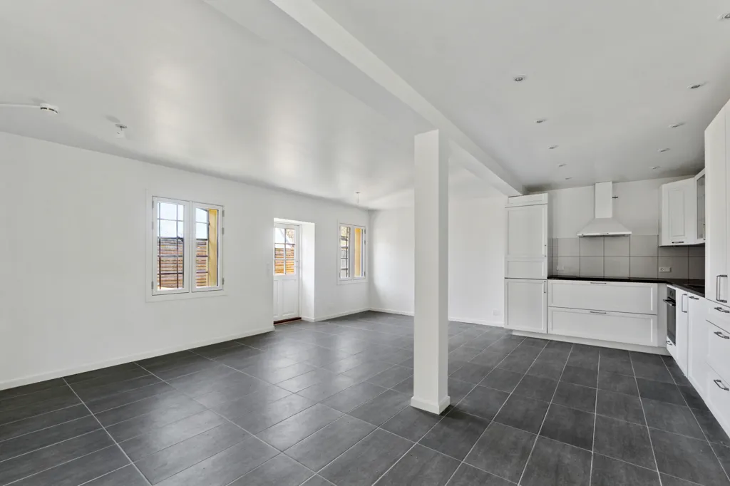 Köök - Renovated Villa with Garden in Tårnby