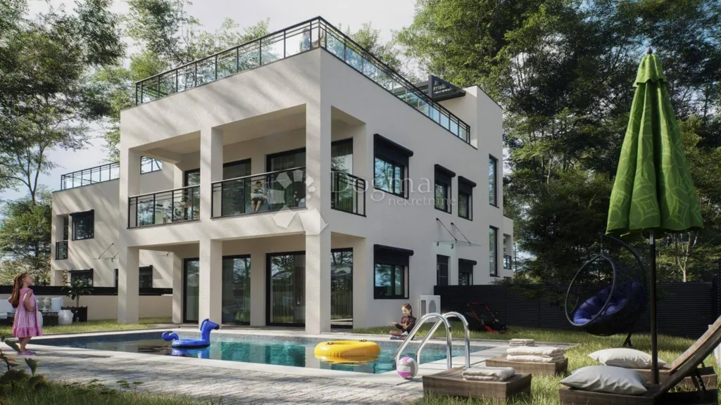 Piscina - Luxury Apartment with Private Terrace in Poreč