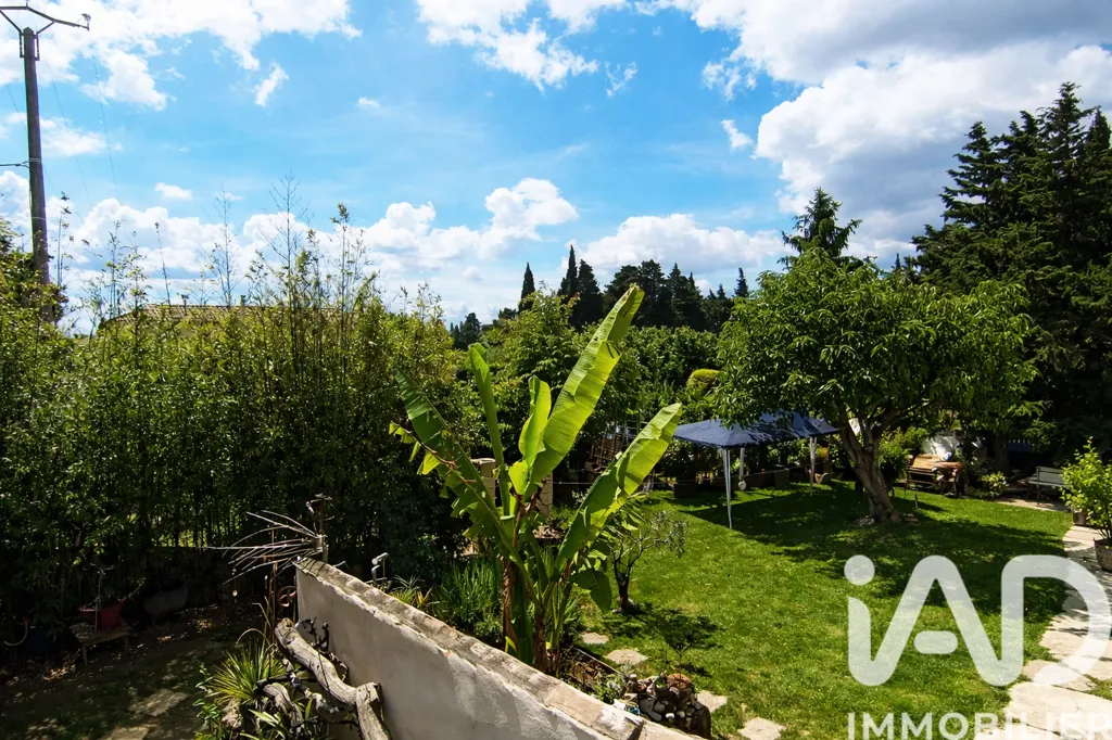 Jardin - Mas Rénové avec Appartement à Travaillan
