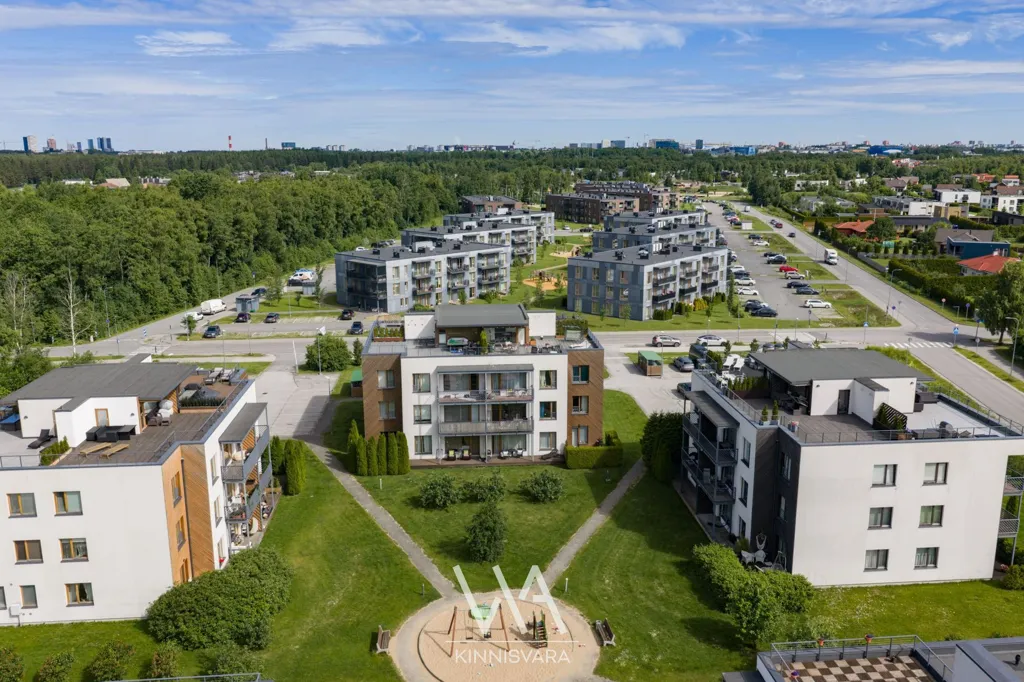 Vista aerea - Apartment with Private Terrace in Peetri