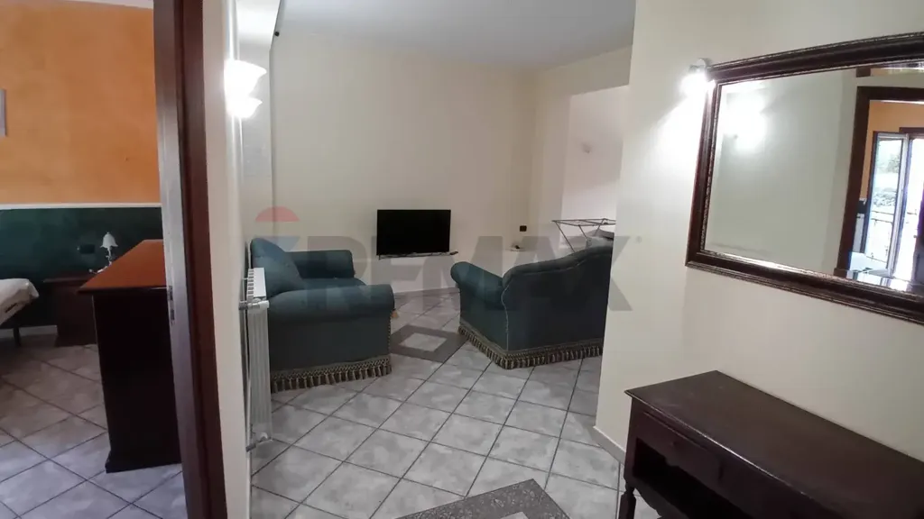 Living Room - Two-Bedroom Apartment with Terrace in Bronte