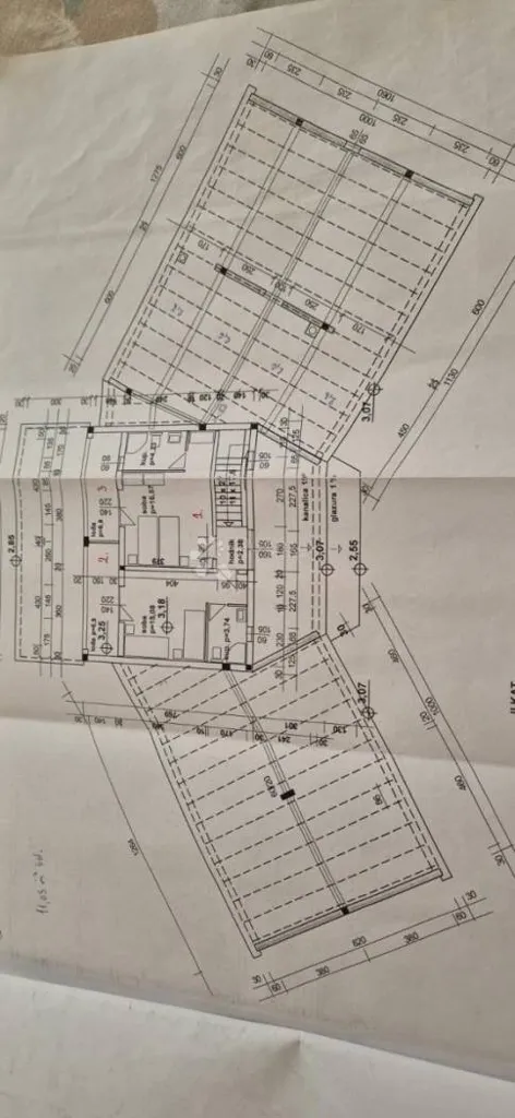 Plan - Villa Under Construction with Sea View in Rovinj
