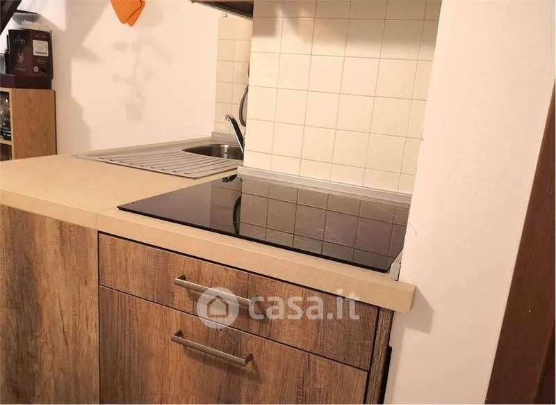 Kitchen - Arched Bilocale in Genoa's Historic Centre