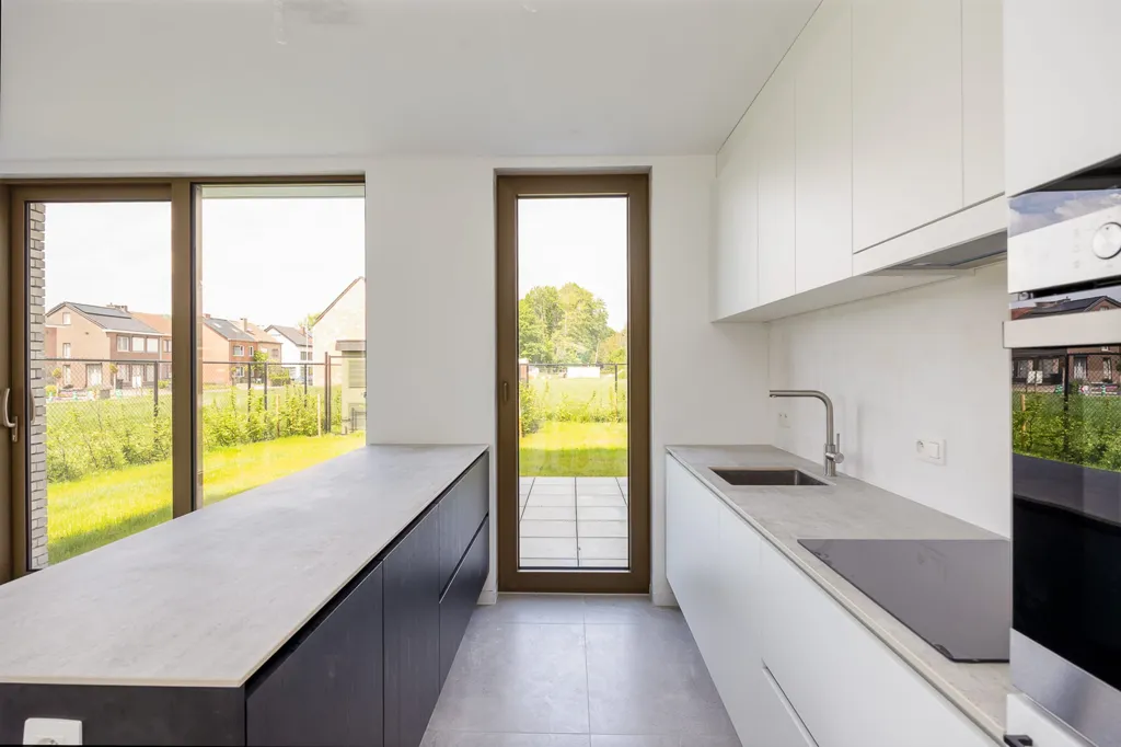 Cuisine - Appartement Neuf avec Terrasse à Ranst