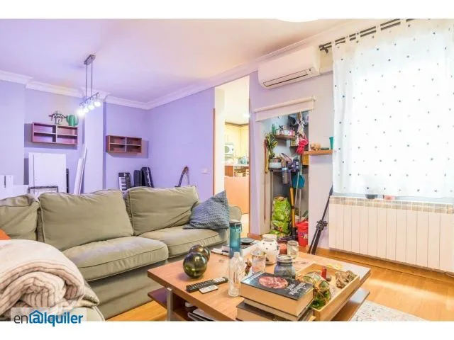 Soggiorno - 2-Bedroom Apartment in Central Madrid