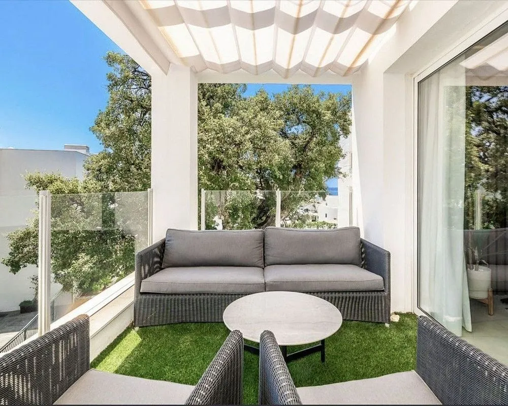 Terrasse - Duplex Penthouse with Pool in Marbella