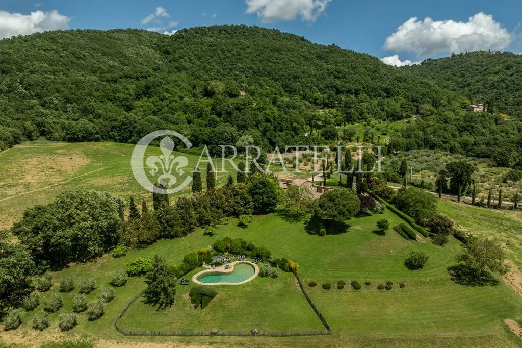 Vue aérienne - Luxury Farmhouse with Pool in Sarteano