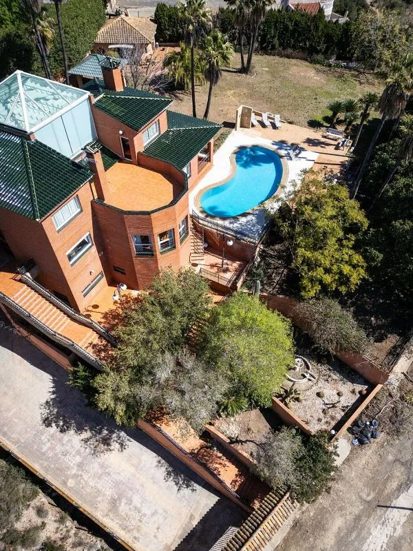 Õhuvaade - Luxury Chalet with Pool in Alginet