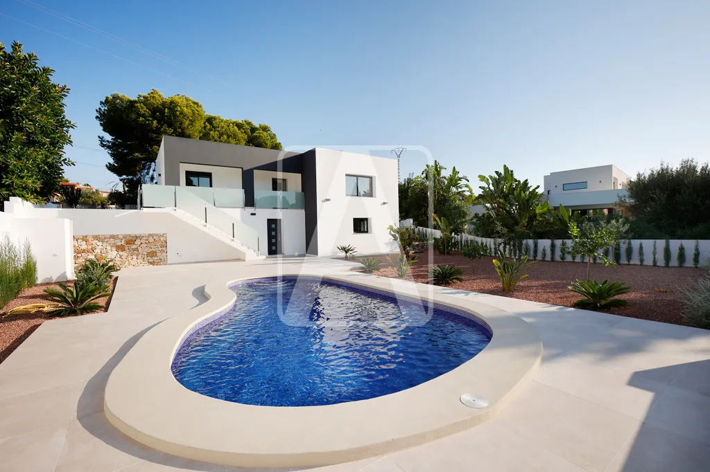 Piscine - Mediterranean Villa with Sea Views in Calpe
