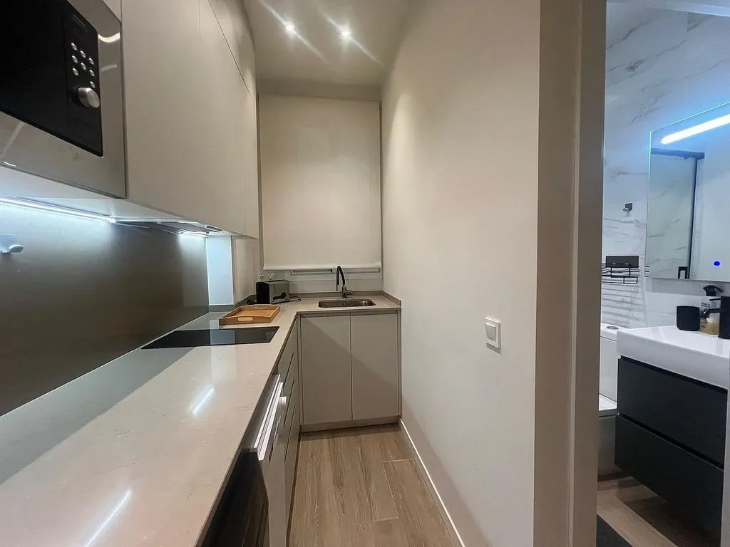 Kitchen - Amueblado Flat near Retiro Park, Madrid