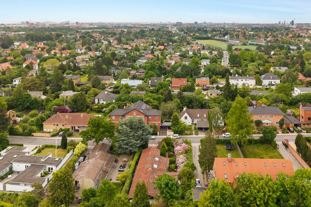 Õhuvaade - Renovated Johan Christensen Villa in Hellerup
