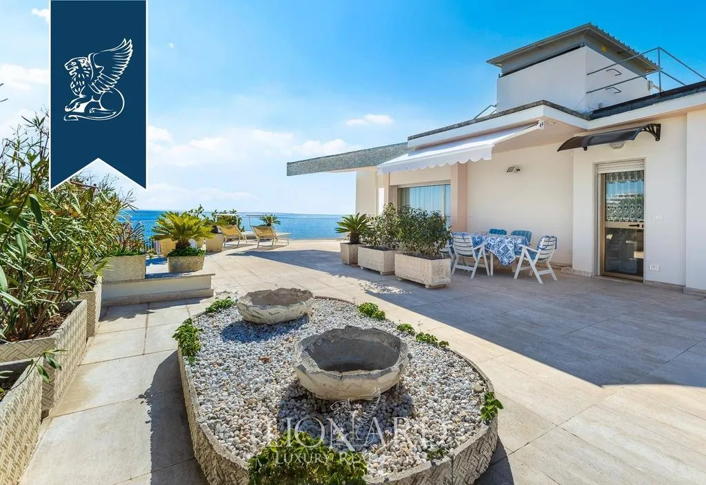 Terrace - Luxury Sea-Facing Penthouse in Sanremo