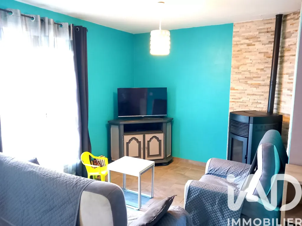 Séjour - Maison avec Terrasse et Jardin à Authon-Du-Perche