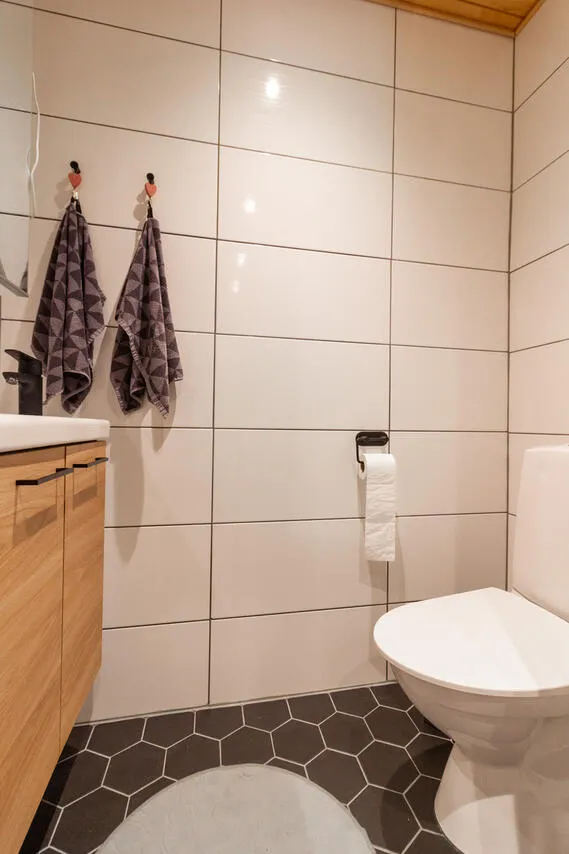 Salles de bain - Modern Bungalow with Sauna in Quiet Area