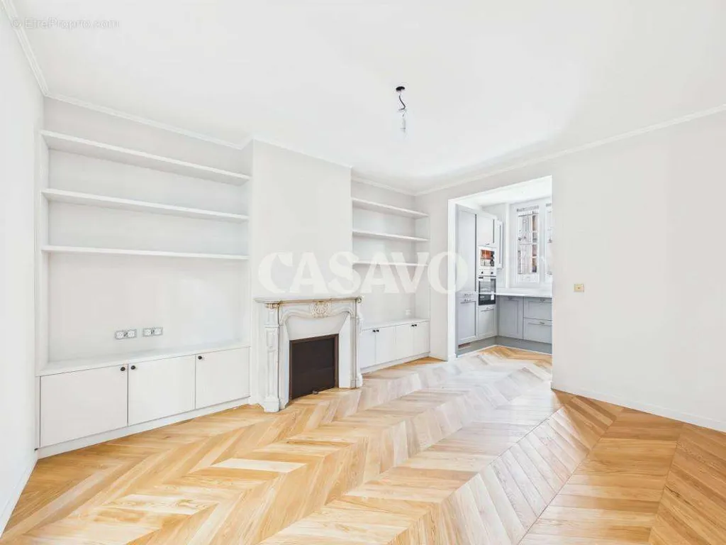 Soggiorno - Refurbished 2-Bedroom Flat in Alésia, Paris