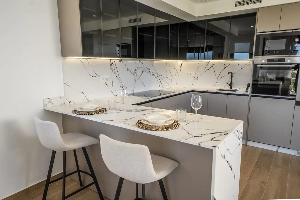 Cuisine - Contemporary Villa with Private Pool in Algorfa