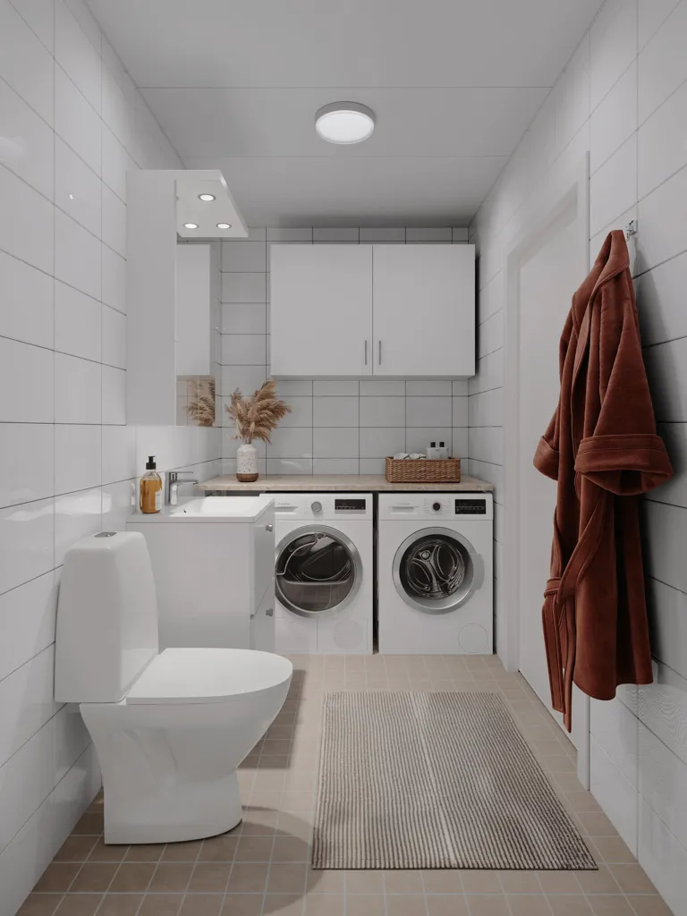 Salles de bain - Modern Apartments with Lift in Luleå