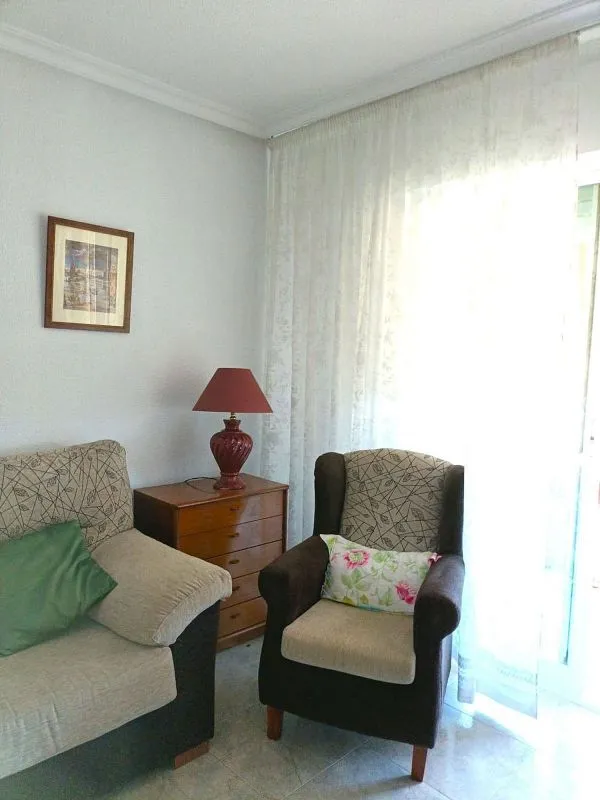 Séjour - Furnished Flat with Balcony in El Infante