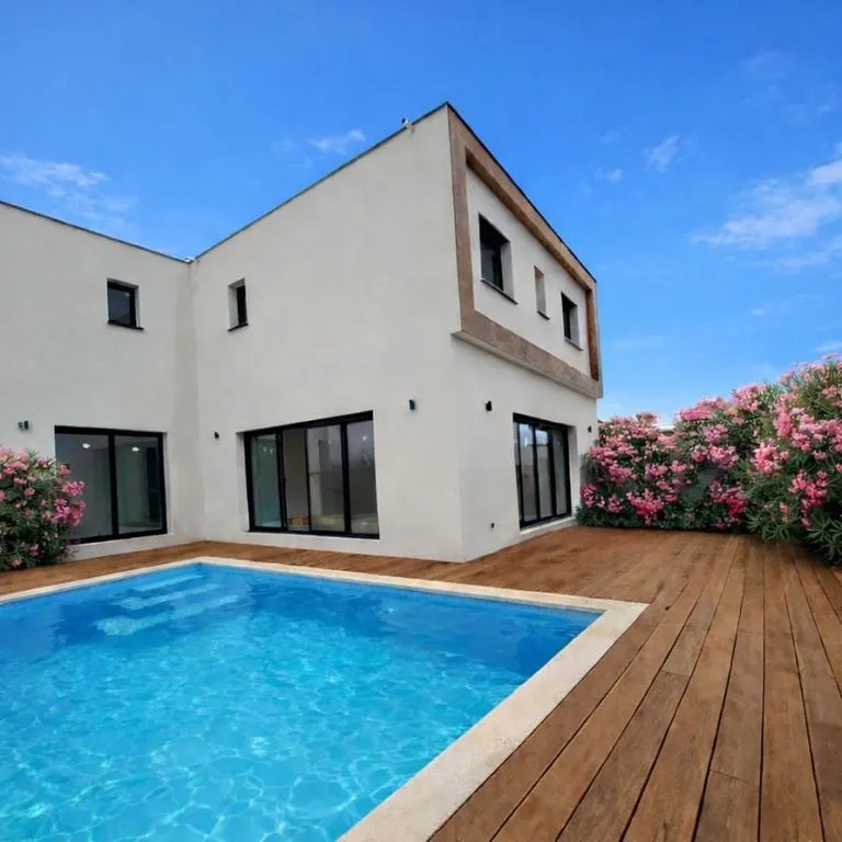 Pool - Luxury Villa with Pool in Agde